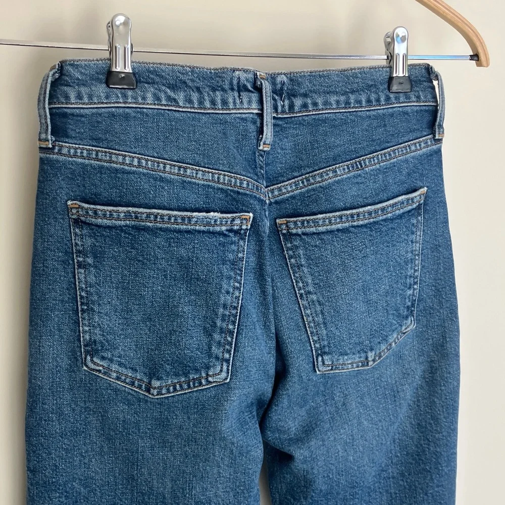 AGOLDE 90'S Pinch Waist High Rise Straight Jeans Women’s Size 25 - Picture 6 of 8